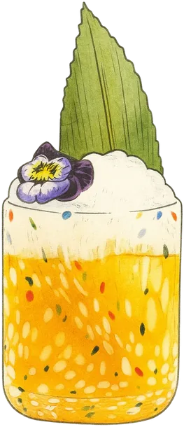 Ilustración del cóctel Fake Paloma