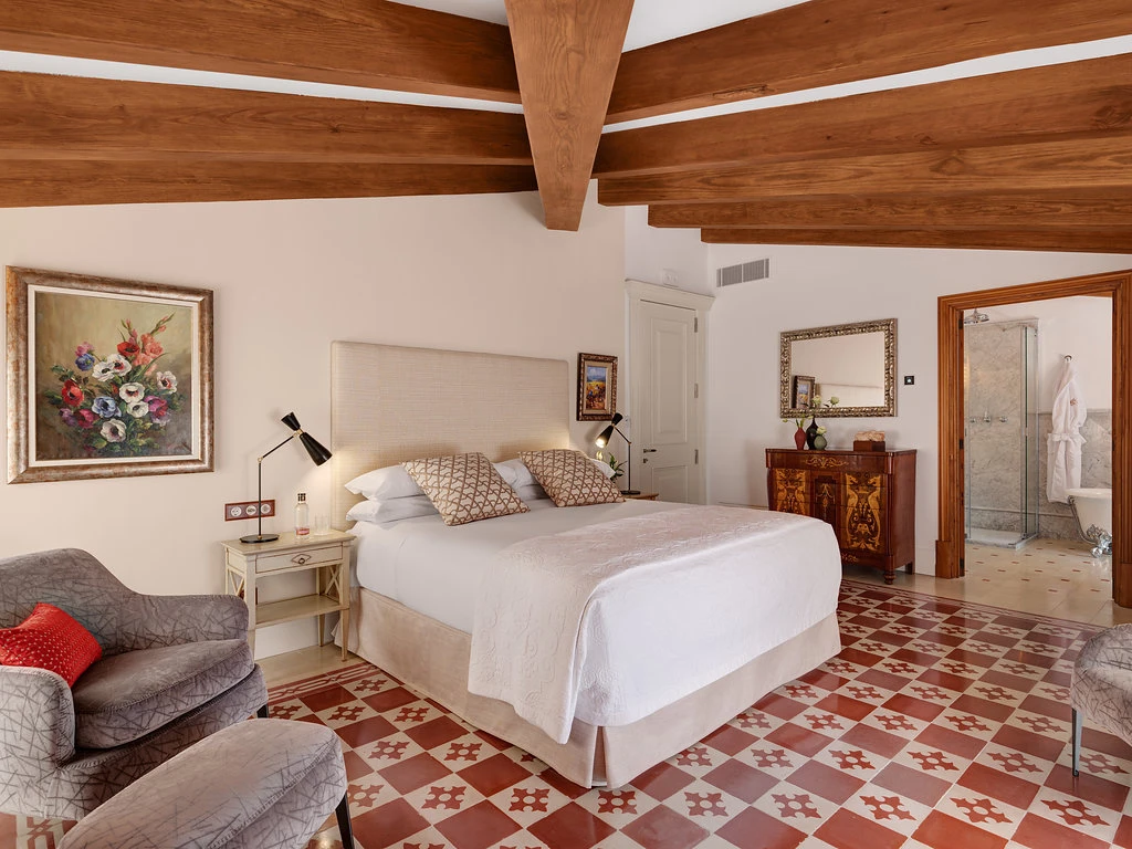 Habitación del Hotel Glòria de Sant Jaume